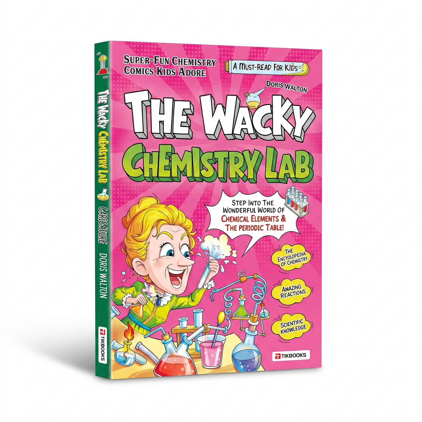 The Wacky Chemistry Lab - A Fun Science Comic Guide for Kids