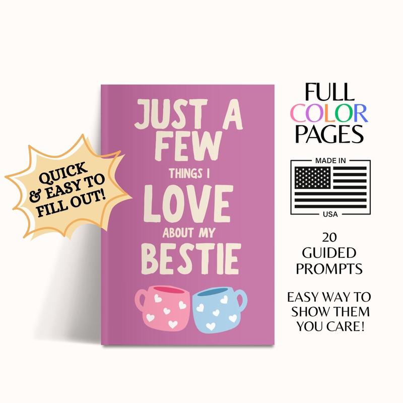 Just a Few Things I Love About My Bestie Book