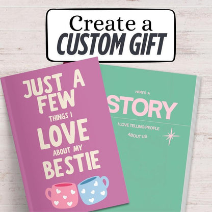 Just a Few Things I Love About My Bestie Book