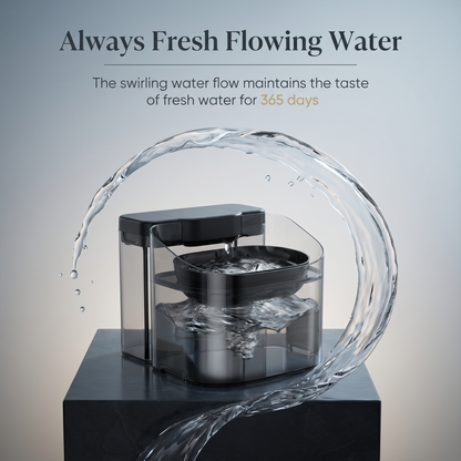 AquaWell - Two Tank Dog Water Fountain