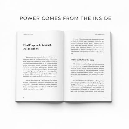 Break The Anxiety Circle - Mental Health Book