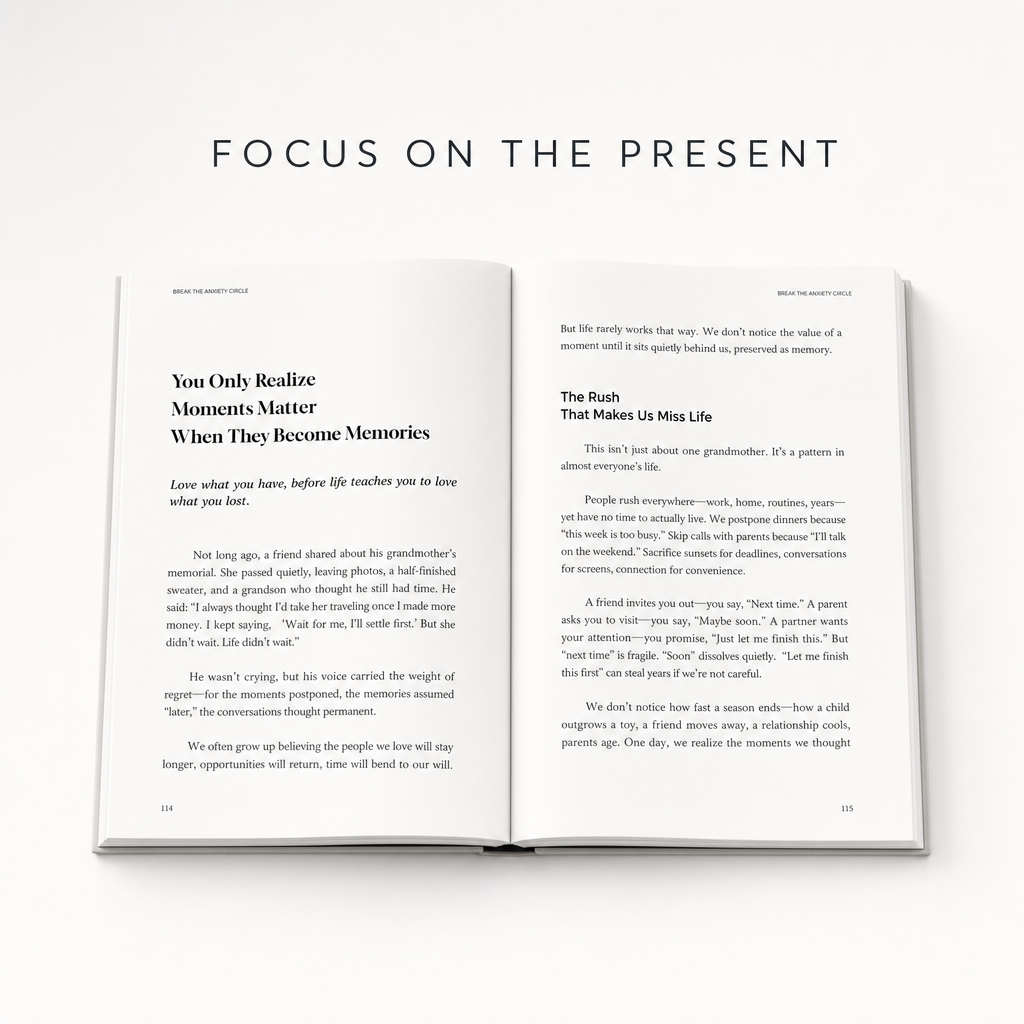 Break The Anxiety Circle - Mental Health Book