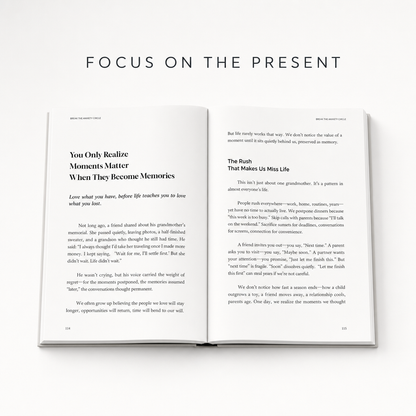 Break The Anxiety Circle - Mental Health Book