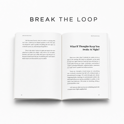 Break The Anxiety Circle - Mental Health Book