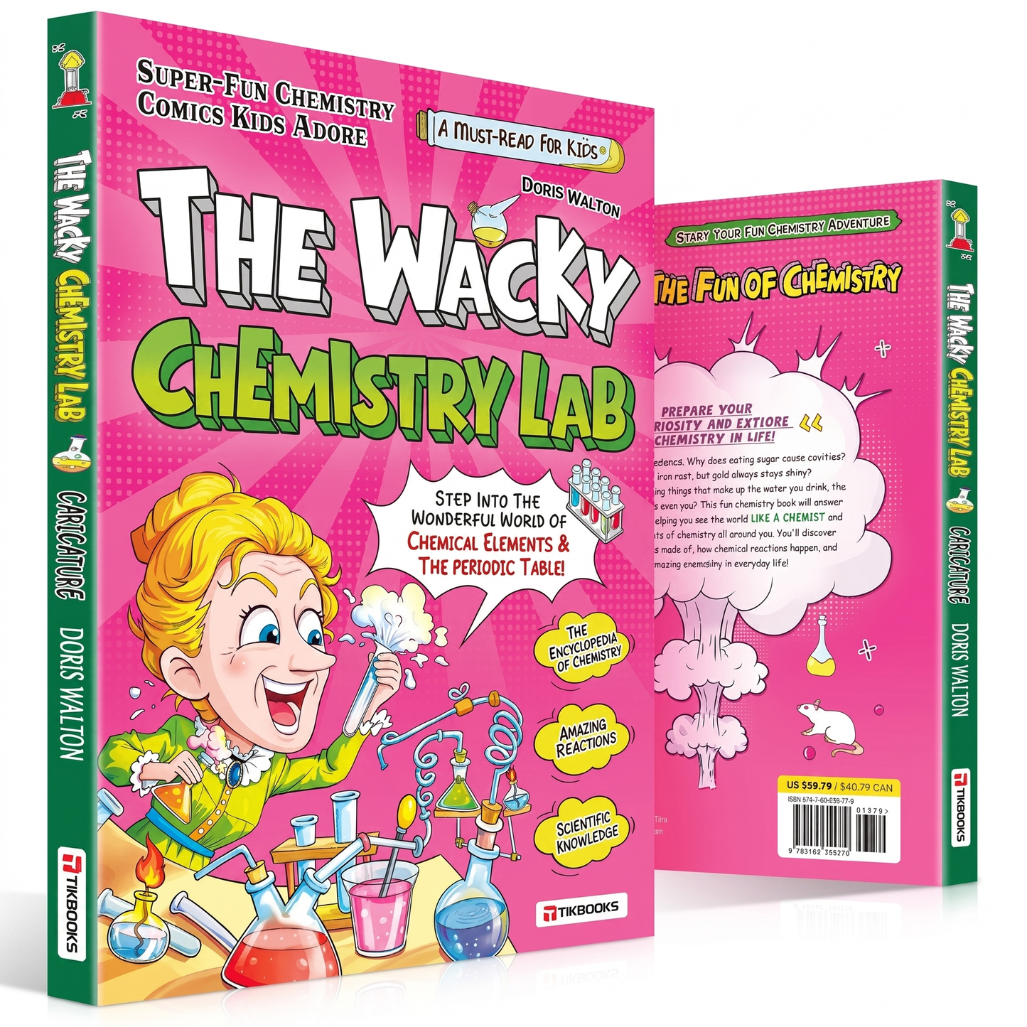 The Wacky Chemistry Lab - A Fun Science Comic Guide for Kids