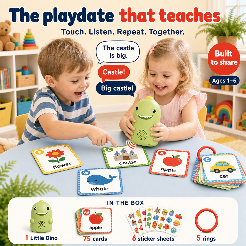 BrainySaurus™ Interactive Learning Toy
